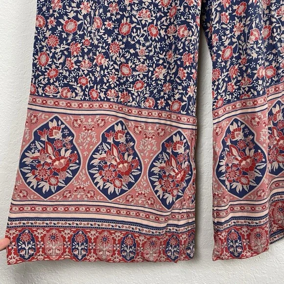 SPELL & THE GYPSY JASMINE PALAZZO PANTS – SIZE M - BOHO FLORAL WIDE LEG FESTIVAL - Picture 6 of 10